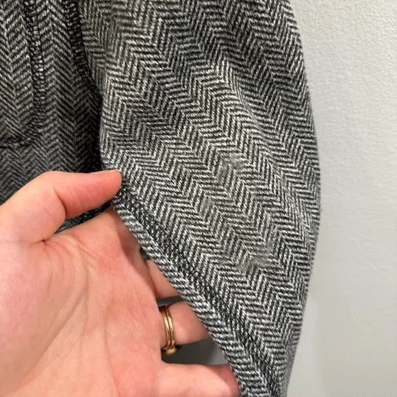 Herringbone Zip up Jacket - Picture 5 of 6